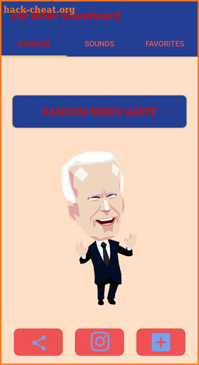 Biden Soundboard - Human Gaffe Machine! screenshot