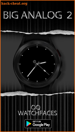 Big Analog 2 WF For WEAR OS 3+ screenshot