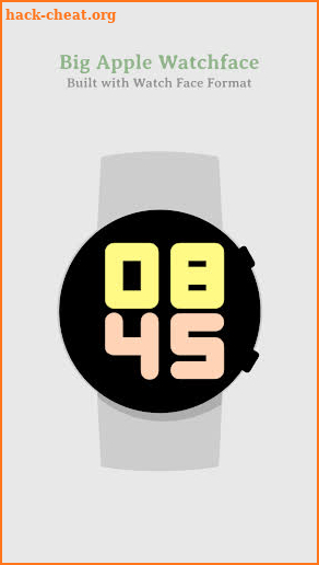 Big & Bold - Apple Watch Face screenshot