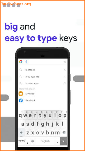 Big And Easy Keyboard screenshot