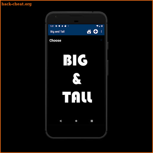 Big & Tall - Plus Size Men Wear screenshot