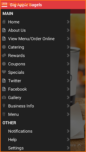 Big Apple Bagels screenshot