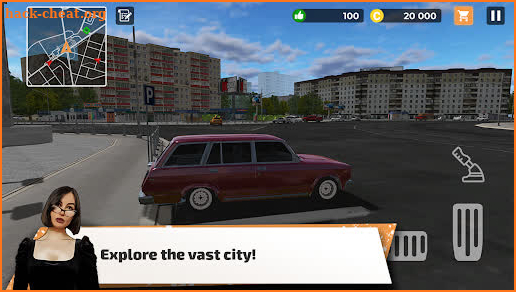 Big City Wheels - Courier Simulator screenshot