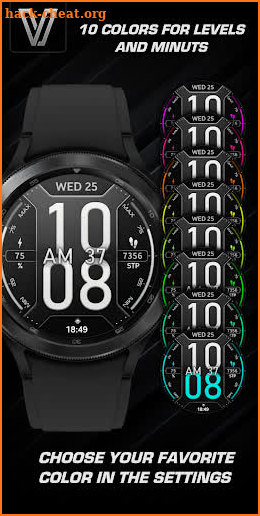 Big clock - digital watch face screenshot