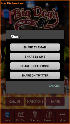 Big Dog's Brewing Company screenshot