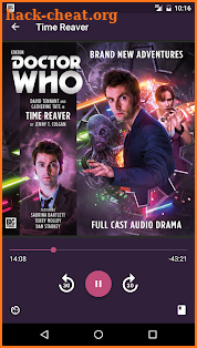 Big Finish Audiobook Player screenshot