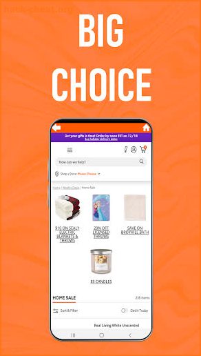 Big Lots app screenshot