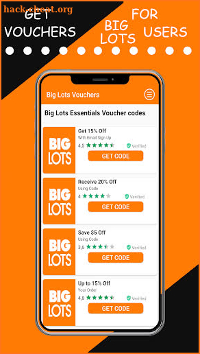 Big Lots Vouchers screenshot