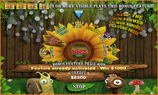 Big Money Lucky Lady Bugs Slots TV screenshot