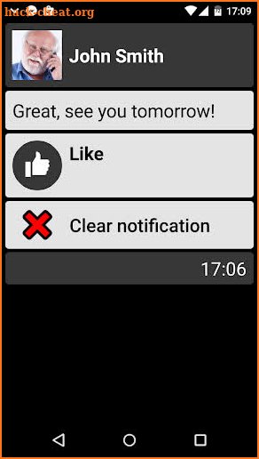 BIG Notifications screenshot