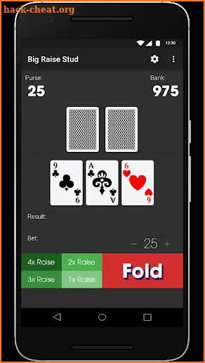 Big Raise Stud Poker screenshot