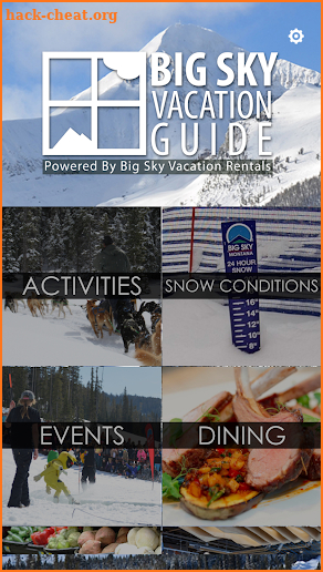 Big Sky Vacation Guide screenshot