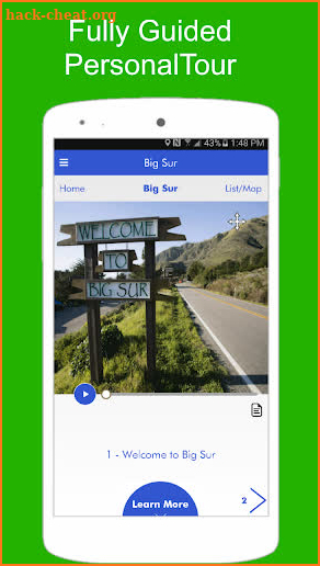 Big Sur Highway 1 PCH Tour screenshot