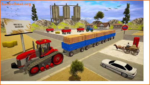 Big Tractor Farming Games screenshot