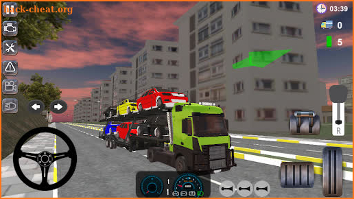 Big Truck Transport Simulation screenshot