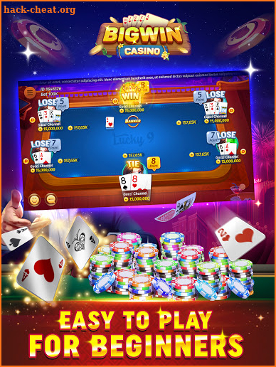 Big Win Casino - Lucky 9, Tong screenshot