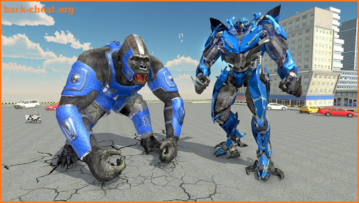 Bigfoot Gorilla Attack: Transforming Robot Monster screenshot