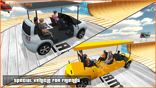 Biggest Mega Ramp With Friends - Car Games 3D screenshot