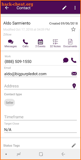 BigPurpleDot - Real Estate CRM screenshot