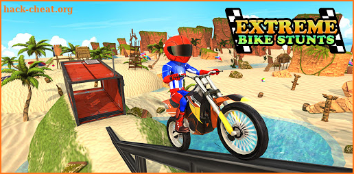 Bike Beach Game: Stunt and Racing Motorcycle Games screenshot