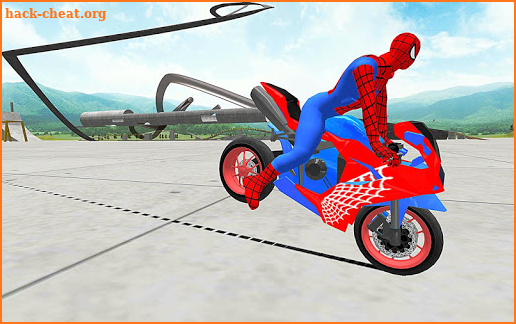 Bike Driver Super Hero Stunt Simulator screenshot