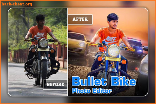 Bike Photo Editor screenshot