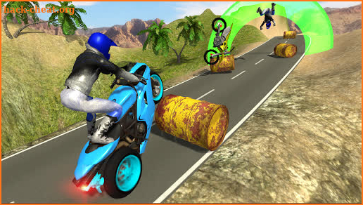 Bike Rider Hill Stunts screenshot