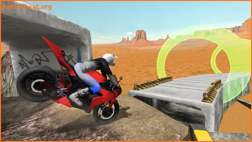 Bike Rider Hill Stunts screenshot