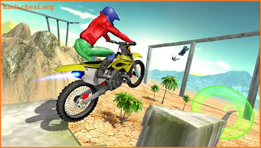 Bike Rider Hill Stunts screenshot