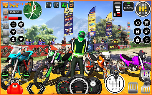 Bike Stunt Dirt Bike Games screenshot