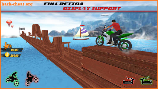 Bike Stunt Racing Master Impossible 3D Mega Ramp screenshot