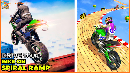 Bike stunts game & free bike game screenshot