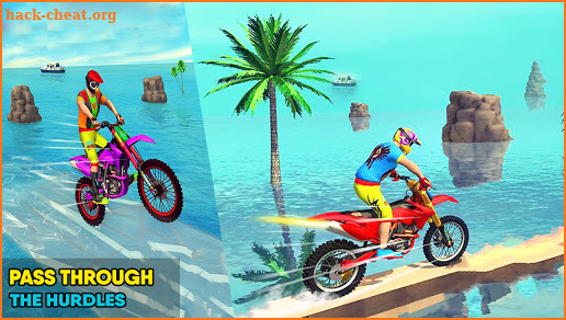 Bike stunts game & free bike game screenshot