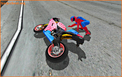 Bike Super Hero Stunt Driver Simulator screenshot