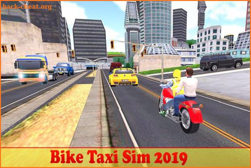 Bike Taxi Rider Sim 2019 screenshot