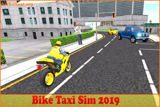 Bike Taxi Rider Sim 2019 screenshot