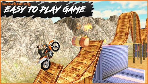 Bike Trail Rivals  - Tricky Bike Stunts Dirt Track screenshot