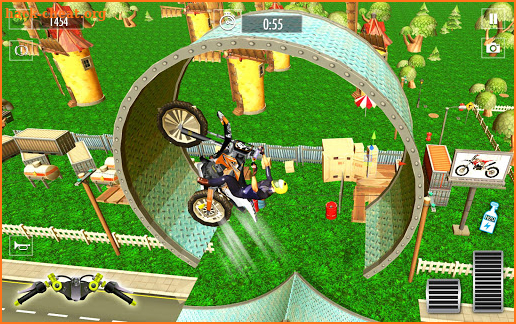 Bike Tricky Stunt Master 2019 - Free Bike Games screenshot