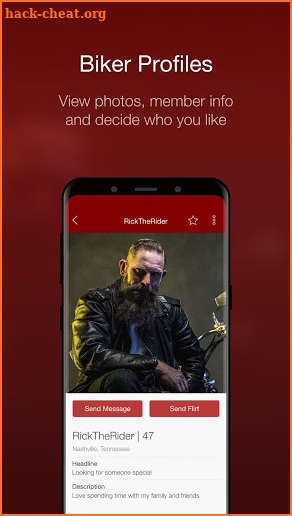 Biker Planet - Biker Dating App screenshot