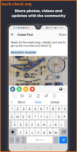 Bikeslice screenshot