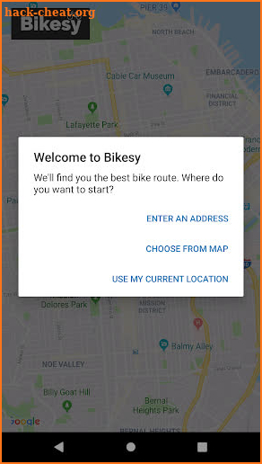 Bikesy screenshot