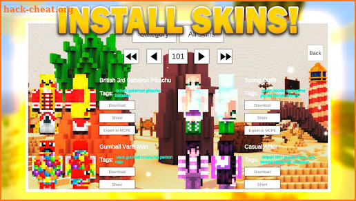 Bikini Bottom for Minecraft and Skins for MCPE screenshot