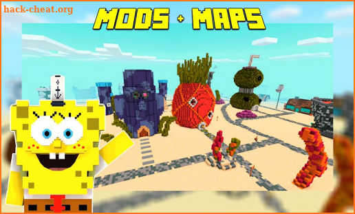 Bikini Bottom Maps and Mod for Minecraft PE screenshot