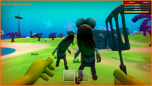 Bikini Bottom Zombie Survival screenshot