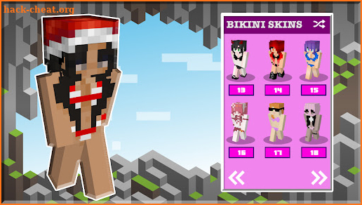 Bikini Girl Skins Swimsuit For Minecraft screenshot