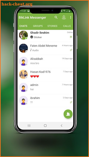 BikLink Messenger screenshot