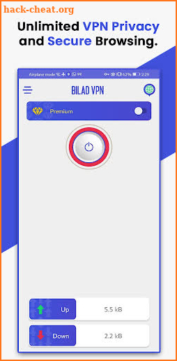 Bilad VPN - Free Unlimited VPN Proxy & Privacy VPN screenshot