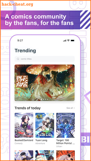 BILIBILI COMICS screenshot