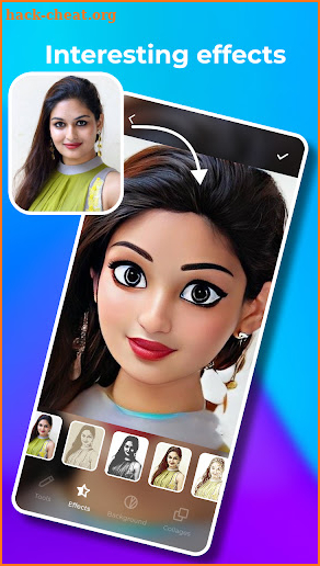 Bilimbi Photo Editor screenshot