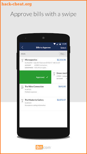 Bill.com screenshot